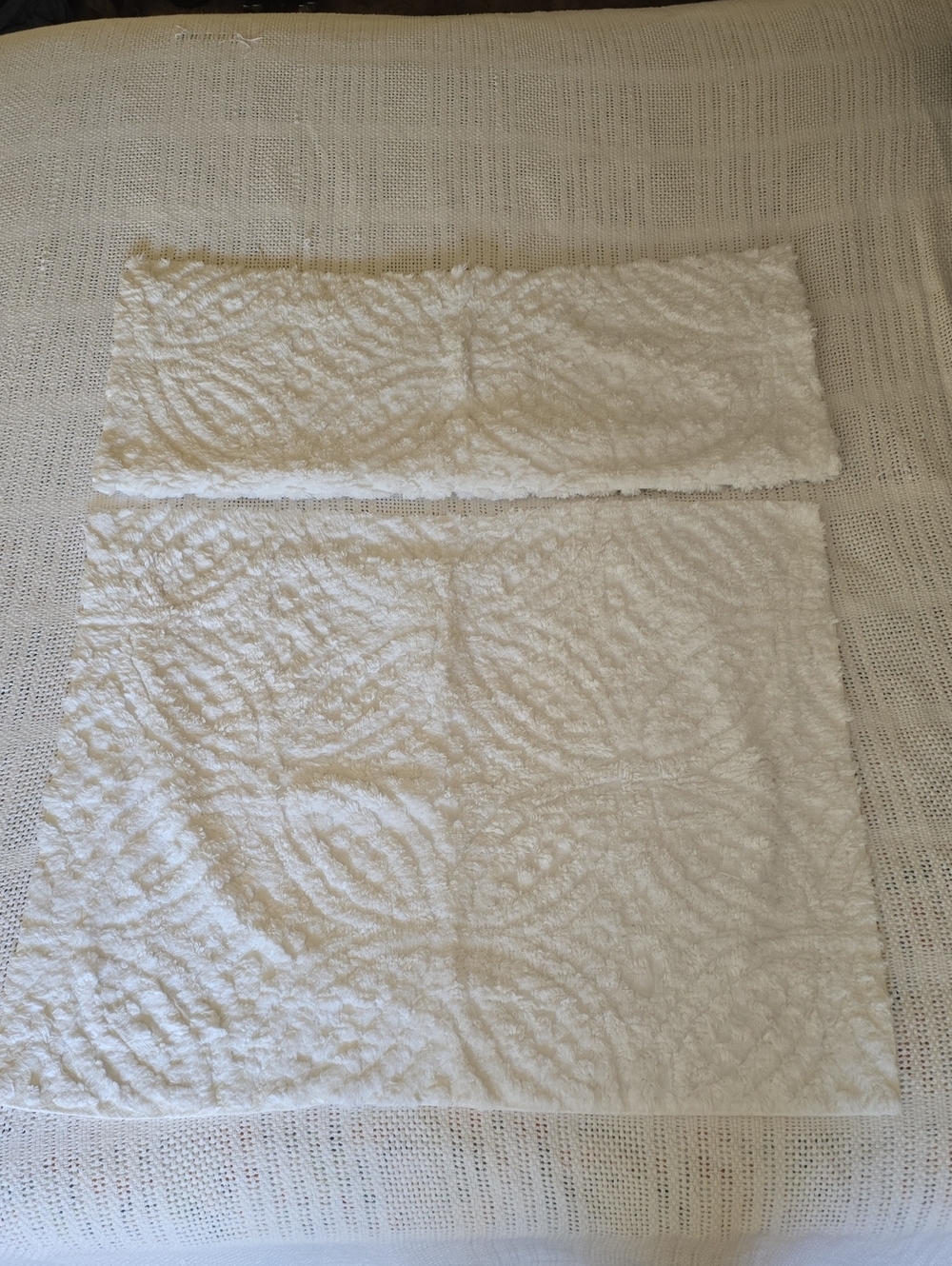 Chenille Standard Pillow Covers
